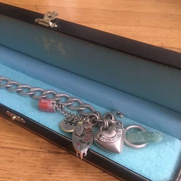 Juicy Couture Charm Bracelet - limited edition summer charms - Picture 1 of 3